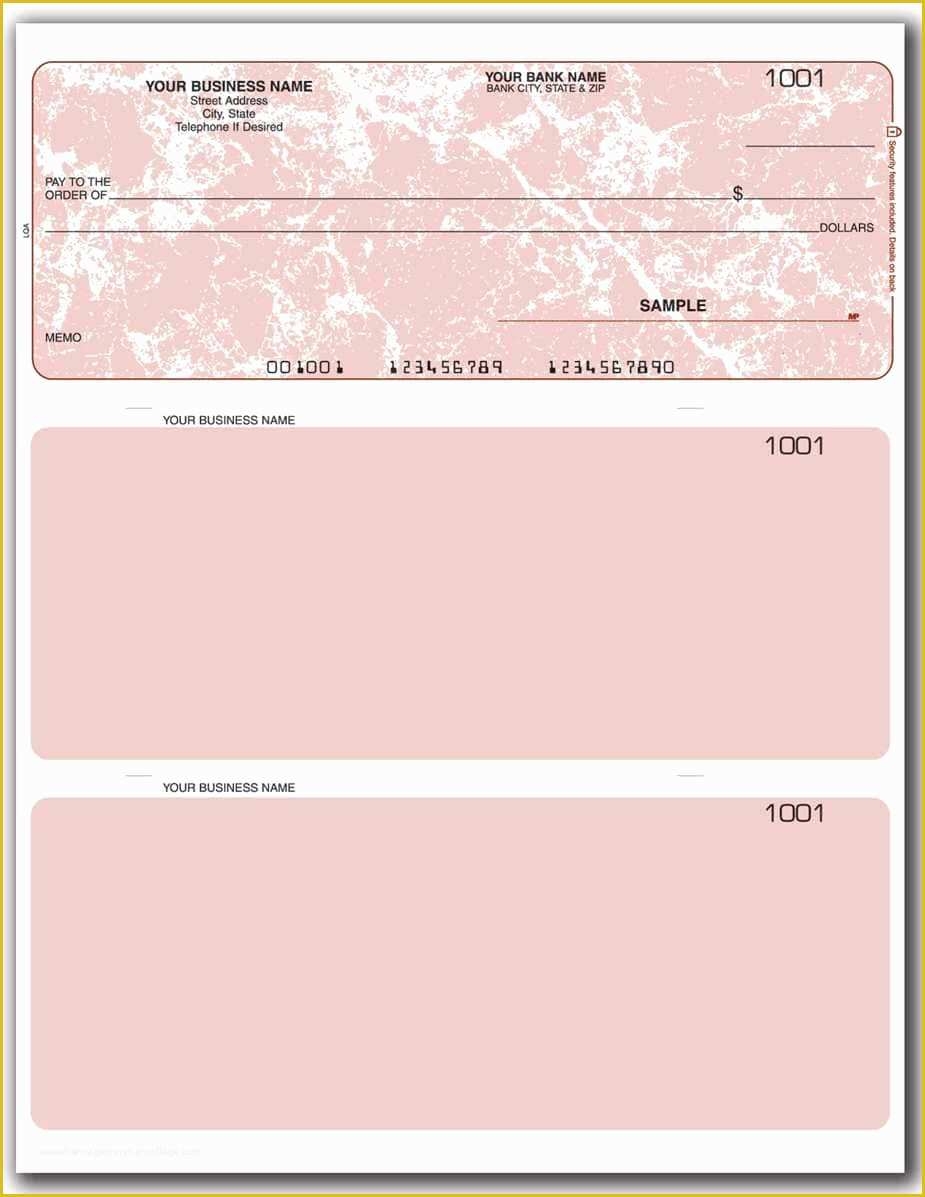 Business Checks Printable