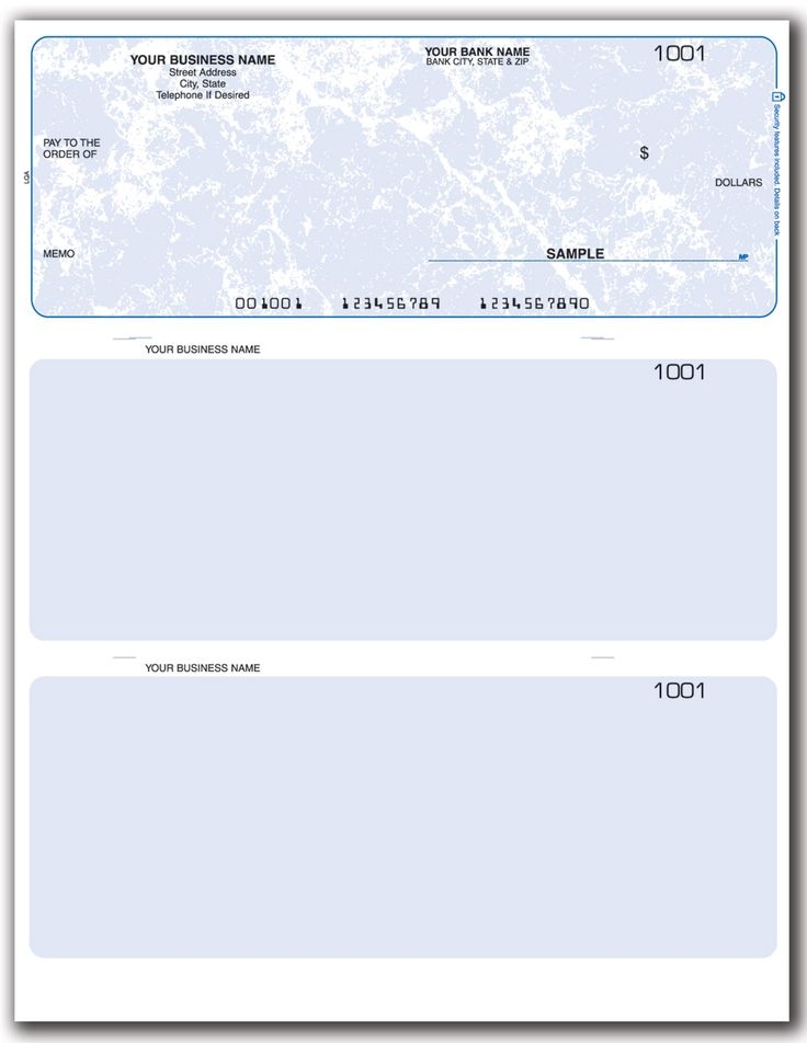 Check Printing On Blank Paper Free